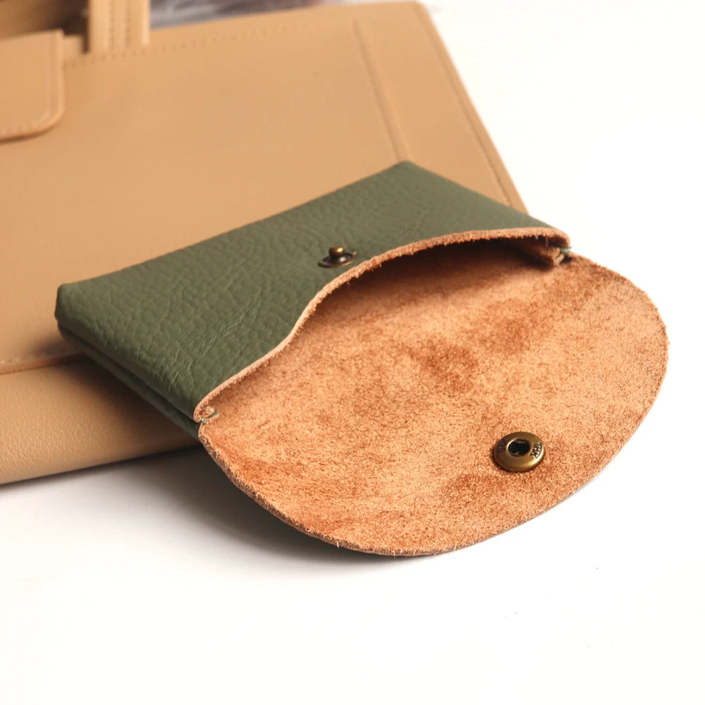 Porte-cartes en cuir personnalisable – Gravure d’initiales offerte